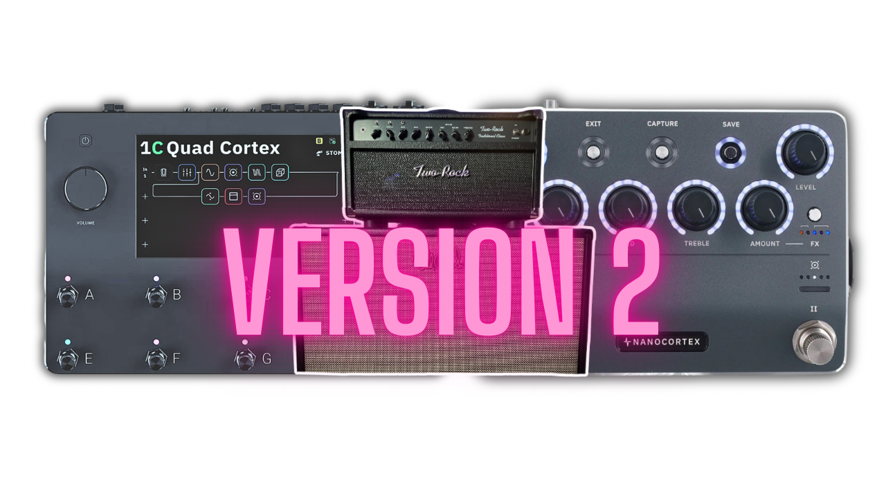 Quad/Nano Cortex V2 Two Rock Traditional Clean 100w